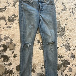 Barely worn light wash